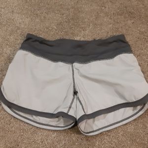 Lululemon Gray Running Shorts